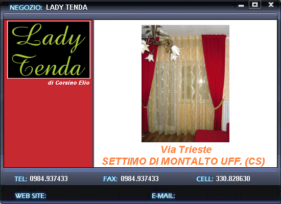 Lady Tenda - Settimo di Montalto Uffugo (CS) - arredare con stile - tende arricciate - pacchetti arricciati - tende a pacchetto - tende a pannello - tende con occhielli - tende da sole